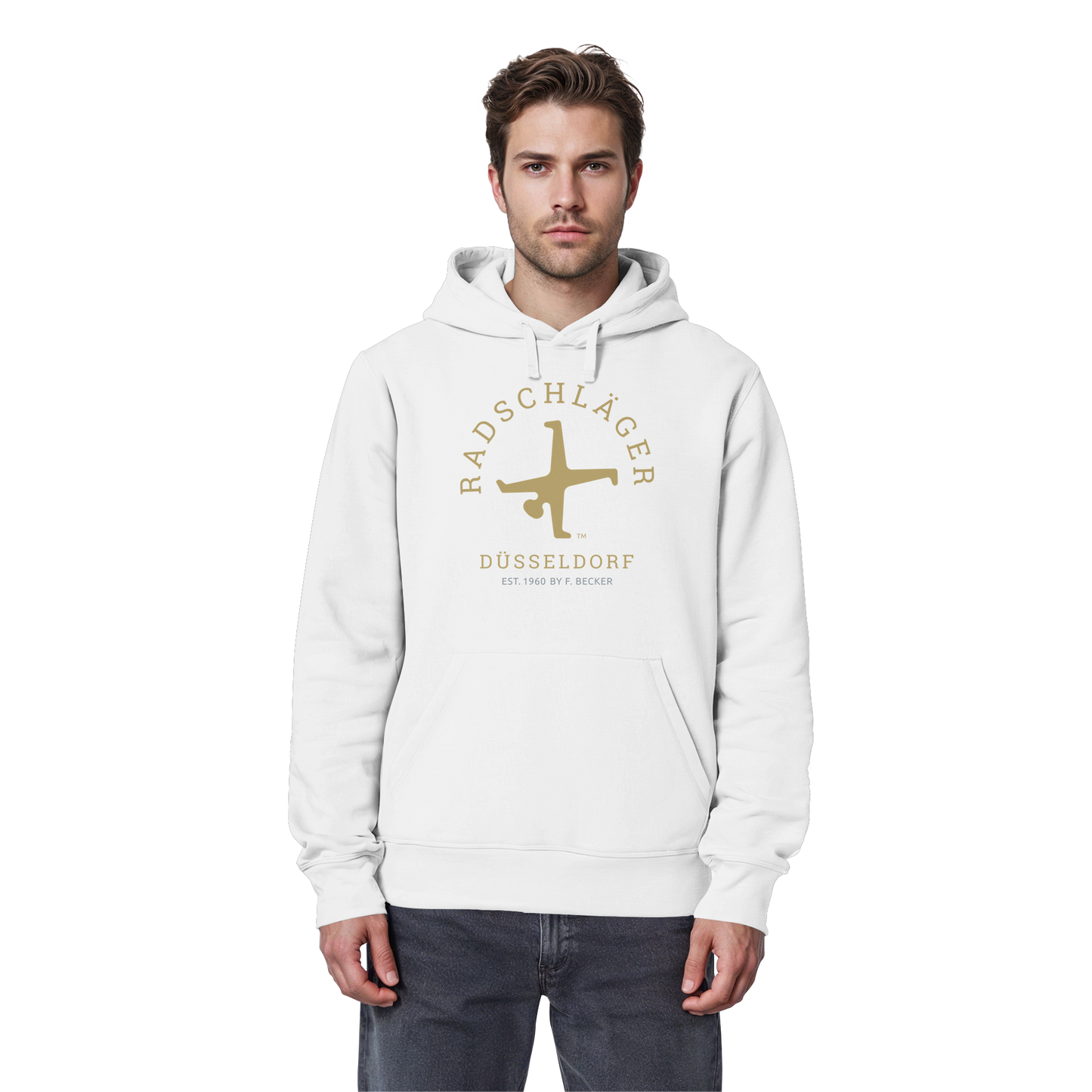 Radschläger Gold Classic - Organic Basic Hoodie