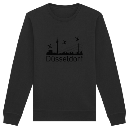 Skyline - Düsseldorf Black - Organic Basic Unisex Sweatshirt