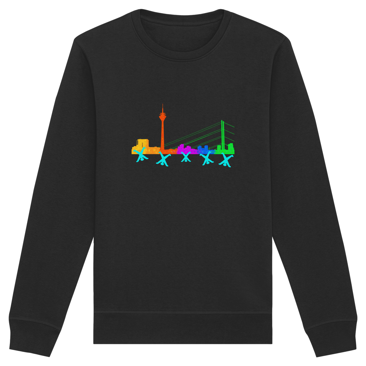 Skyline - Rainbow - Organic Basic Unisex Sweatshirt
