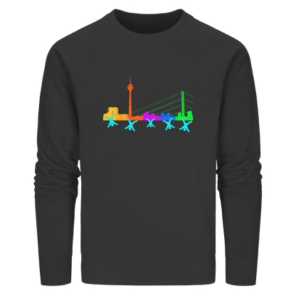 Skyline - Rainbow - Organic Basic Unisex Sweatshirt