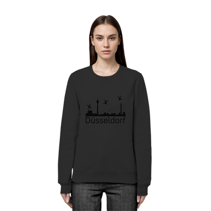 Skyline - Düsseldorf Black - Organic Basic Unisex Sweatshirt