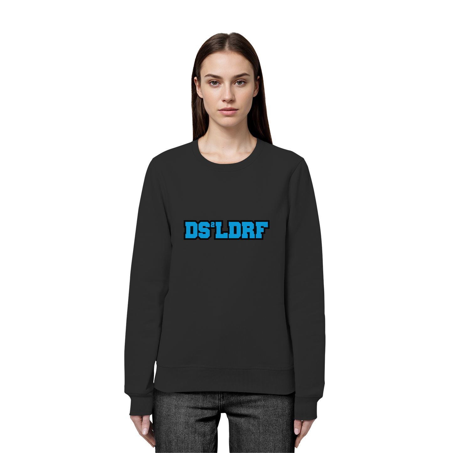 DS²LDRF - Blue Signal Drop - Organic Basic Unisex Sweatshirt