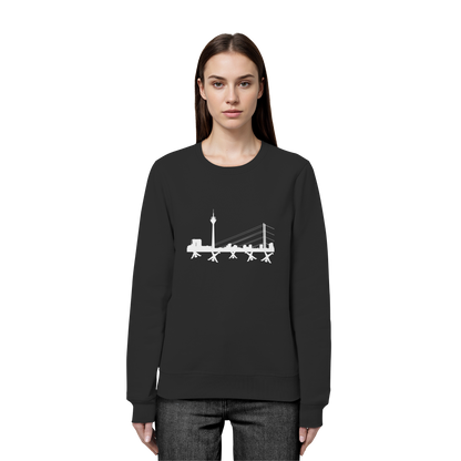 Skyline - White - Organic Basic Unisex Sweatshirt