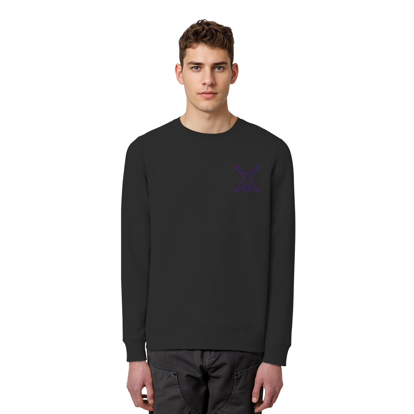 Purple Dust - Organic Basic Unisex Sweatshirt