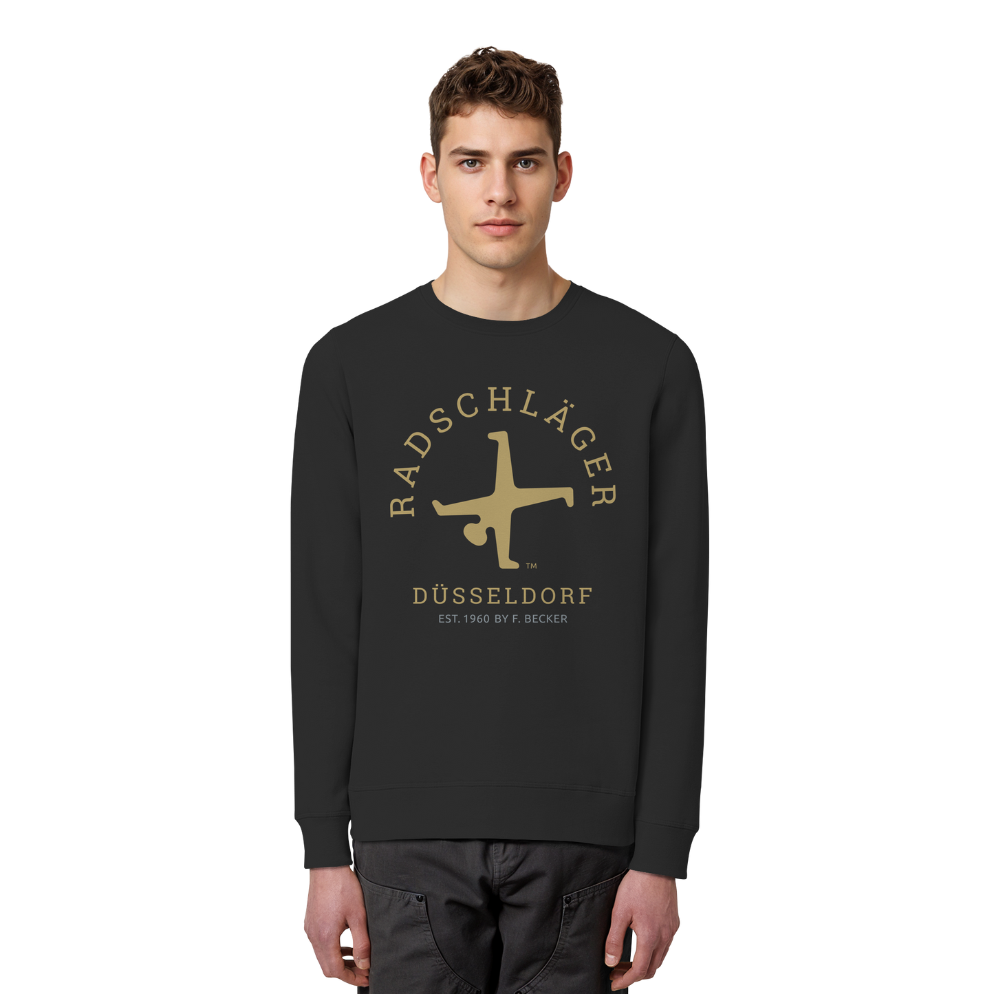 Radschläger Gold Classic - Organic Basic Unisex Sweatshirt