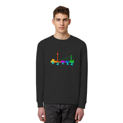 Skyline - Rainbow - Organic Basic Unisex Sweatshirt
