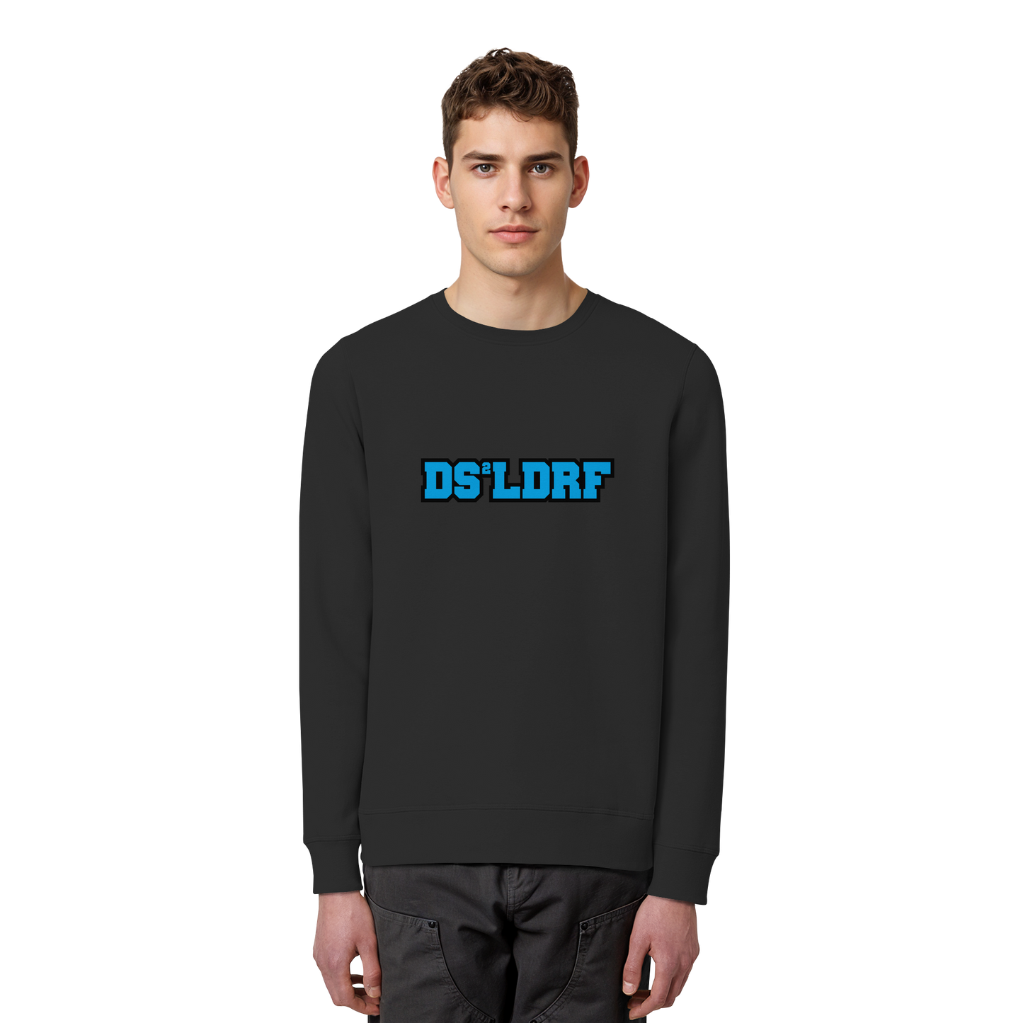 DS²LDRF - Blue Signal Drop - Organic Basic Unisex Sweatshirt