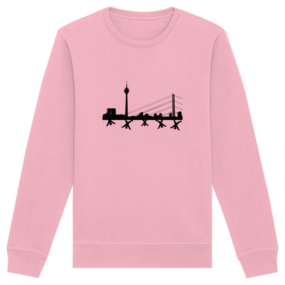 Skyline - Black - Organic Basic Unisex Sweatshirt