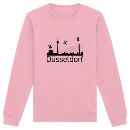 Skyline - Düsseldorf Black - Organic Basic Unisex Sweatshirt