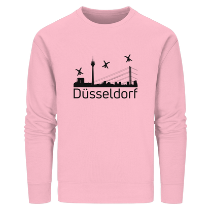 Skyline - Düsseldorf Black - Organic Basic Unisex Sweatshirt