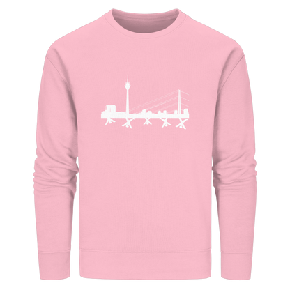 Skyline - White - Organic Basic Unisex Sweatshirt
