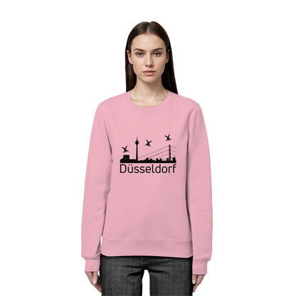 Skyline - Düsseldorf Black - Organic Basic Unisex Sweatshirt