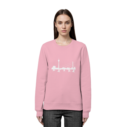 Skyline - White - Organic Basic Unisex Sweatshirt