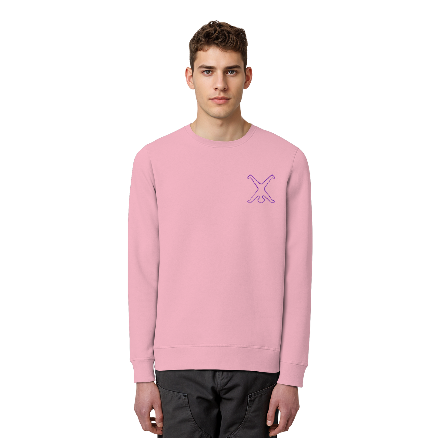 Purple Dust - Organic Basic Unisex Sweatshirt