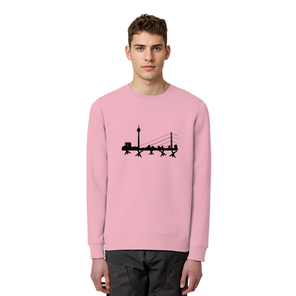 Skyline - Black - Organic Basic Unisex Sweatshirt