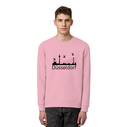 Skyline - Düsseldorf Black - Organic Basic Unisex Sweatshirt