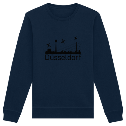 Skyline - Düsseldorf Black - Organic Basic Unisex Sweatshirt