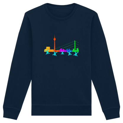 Skyline - Rainbow - Organic Basic Unisex Sweatshirt