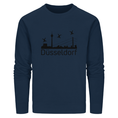 Skyline - Düsseldorf Black - Organic Basic Unisex Sweatshirt