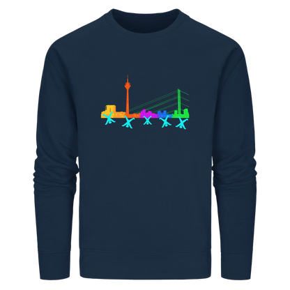 Skyline - Rainbow - Organic Basic Unisex Sweatshirt