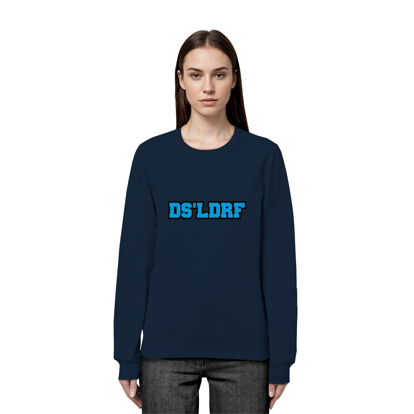 DS²LDRF - Blue Signal Drop - Organic Basic Unisex Sweatshirt