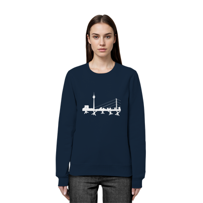 Skyline - White - Organic Basic Unisex Sweatshirt