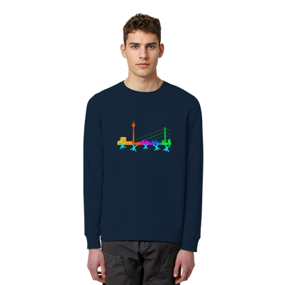 Skyline - Rainbow - Organic Basic Unisex Sweatshirt