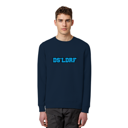 DS²LDRF - Blue Signal Drop - Organic Basic Unisex Sweatshirt