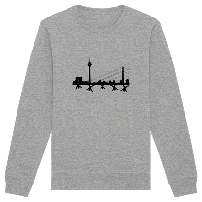 Skyline - Black - Organic Basic Unisex Sweatshirt