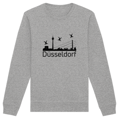 Skyline - Düsseldorf Black - Organic Basic Unisex Sweatshirt