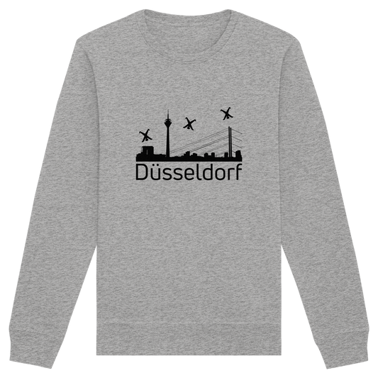 Skyline - Düsseldorf Black - Organic Basic Unisex Sweatshirt
