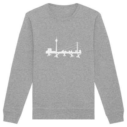 Skyline - White - Organic Basic Unisex Sweatshirt