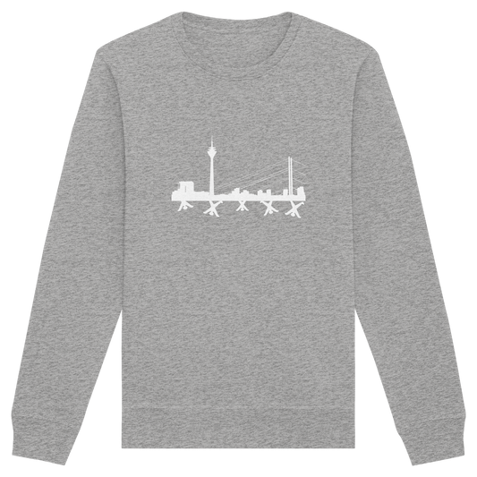 Skyline - White - Organic Basic Unisex Sweatshirt