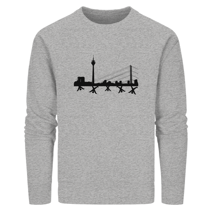 Skyline - Black - Organic Basic Unisex Sweatshirt