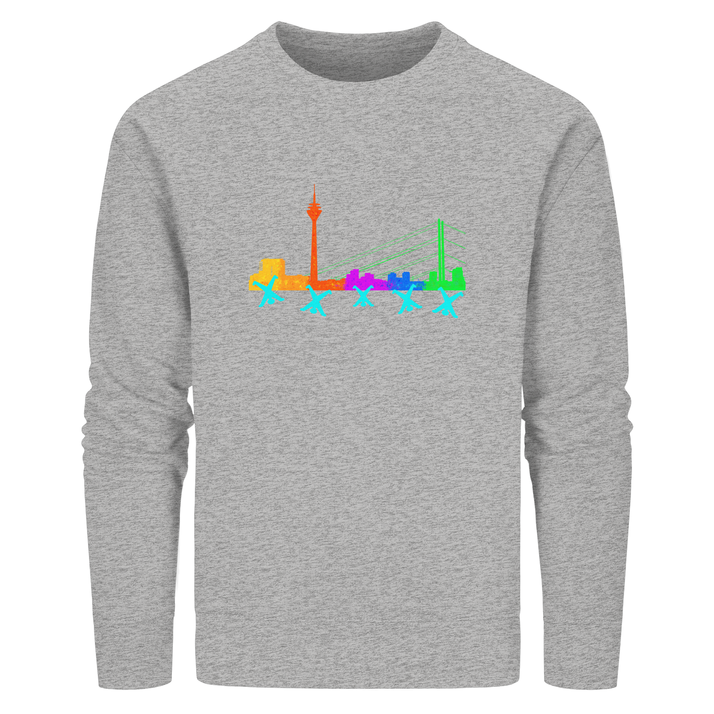 Skyline - Rainbow - Organic Basic Unisex Sweatshirt