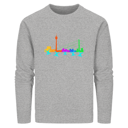 Skyline - Rainbow - Organic Basic Unisex Sweatshirt