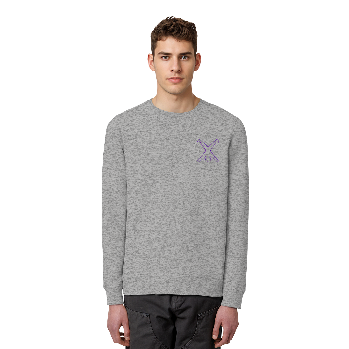 Purple Dust - Organic Basic Unisex Sweatshirt