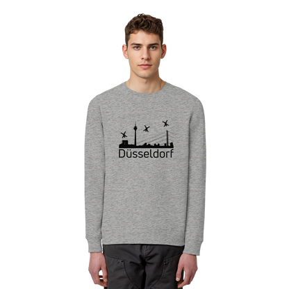 Skyline - Düsseldorf Black - Organic Basic Unisex Sweatshirt