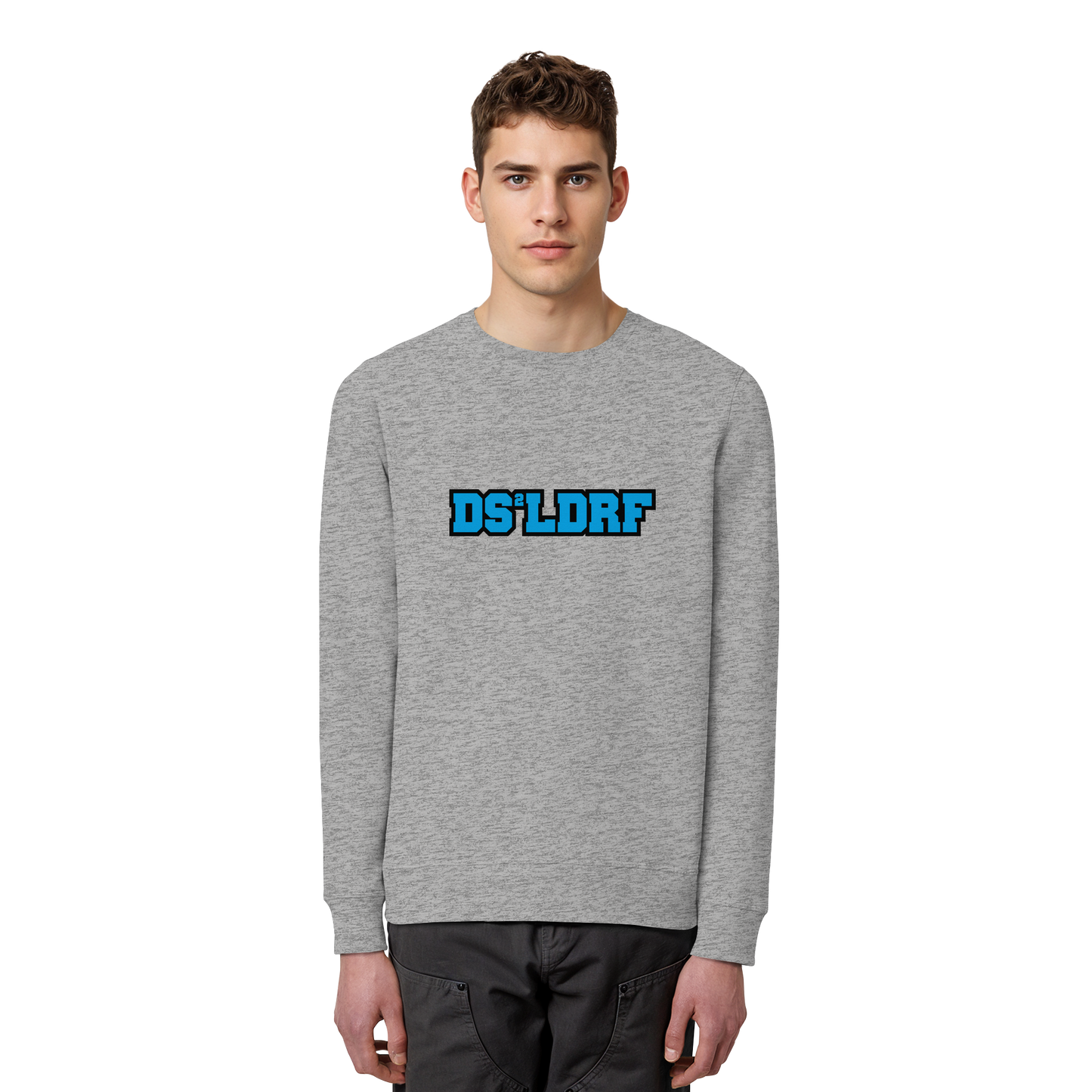 DS²LDRF - Blue Signal Drop - Organic Basic Unisex Sweatshirt