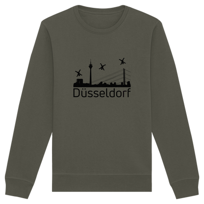 Skyline - Düsseldorf Black - Organic Basic Unisex Sweatshirt