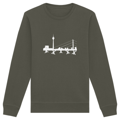 Skyline - White - Organic Basic Unisex Sweatshirt