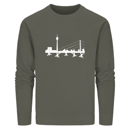 Skyline - White - Organic Basic Unisex Sweatshirt
