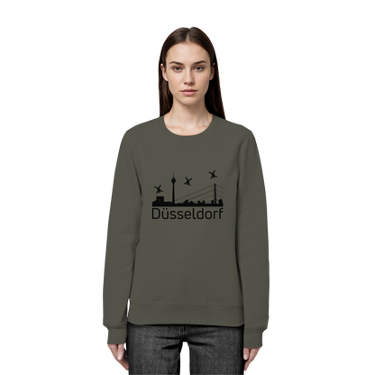 Skyline - Düsseldorf Black - Organic Basic Unisex Sweatshirt