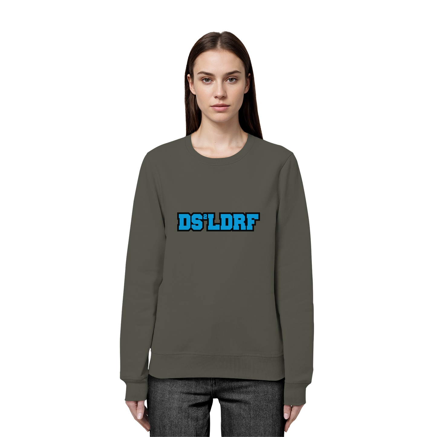 DS²LDRF - Blue Signal Drop - Organic Basic Unisex Sweatshirt