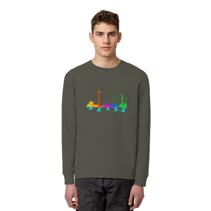 Skyline - Rainbow - Organic Basic Unisex Sweatshirt