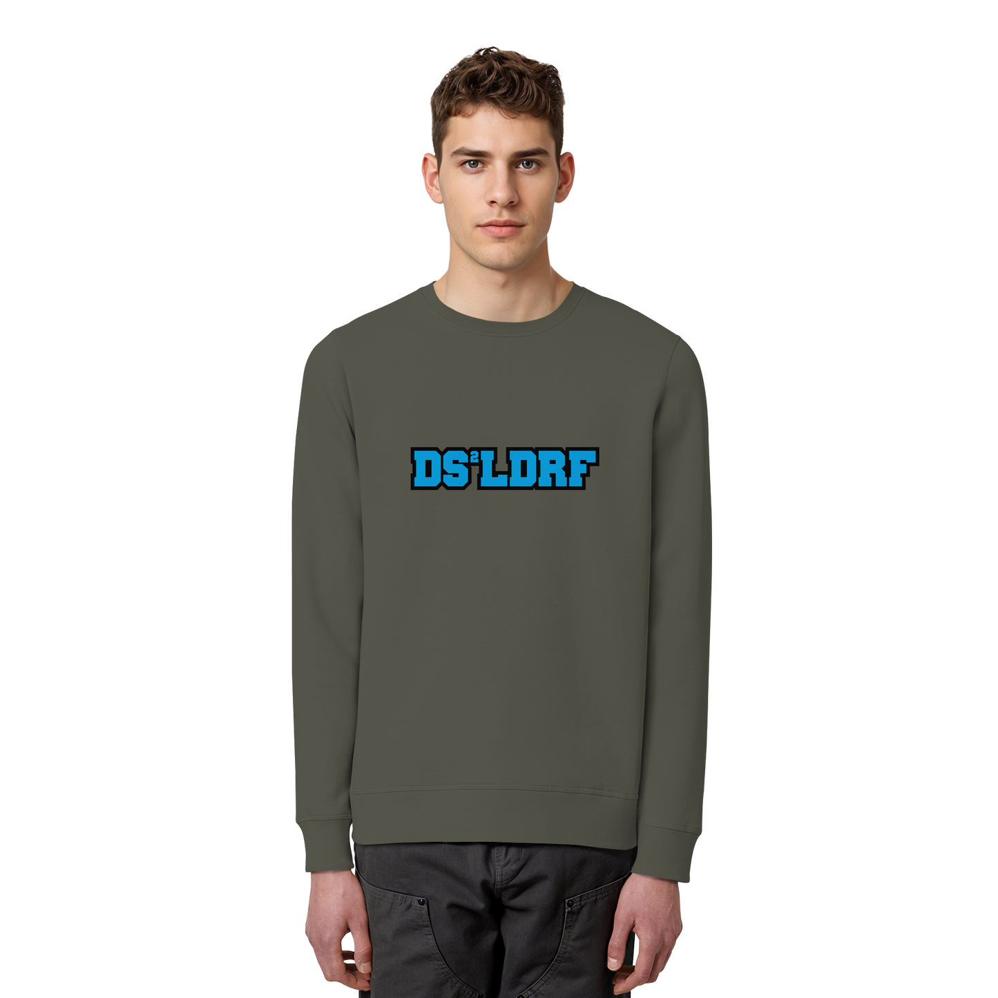 DS²LDRF - Blue Signal Drop - Organic Basic Unisex Sweatshirt