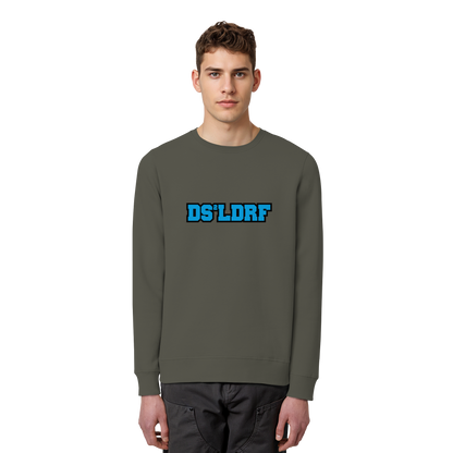 DS²LDRF - Blue Signal Drop - Organic Basic Unisex Sweatshirt