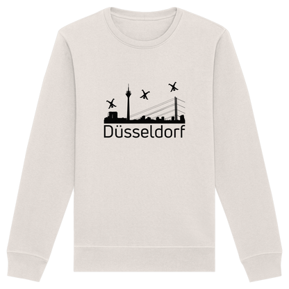 Skyline - Düsseldorf Black - Organic Basic Unisex Sweatshirt