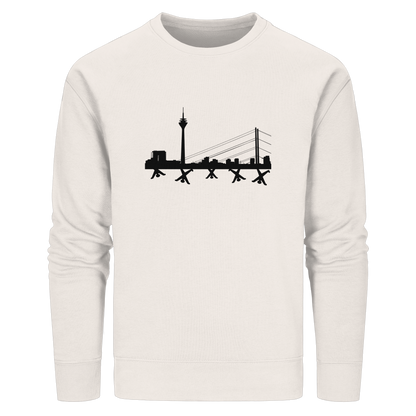 Skyline - Black - Organic Basic Unisex Sweatshirt