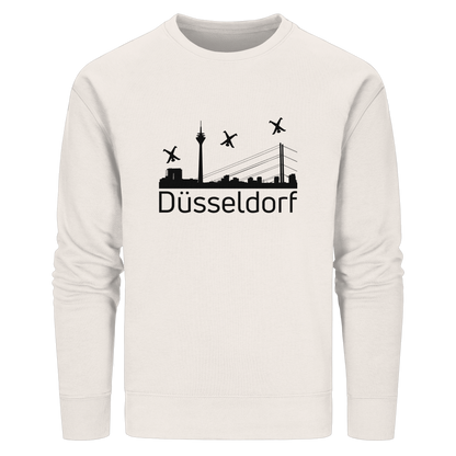 Skyline - Düsseldorf Black - Organic Basic Unisex Sweatshirt